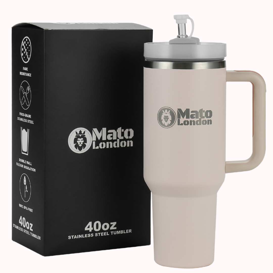Large Drink Mug for Car, Hydration Cup for Gym or Office, Stanley Cup Compatible Straws, Stainless Steel Straw 40 oz, Reusable Straws with Cleaning Brush, Eco-Friendly Drinking Straws, Metal Straws for Tumblers, Insulated Coffee Mug with Lid, Best Travel Mug for Coffee, Coffee Mug for Hot and Cold Drinks, Double-Walled Coffee Cup, Leakproof Mug for Commute.