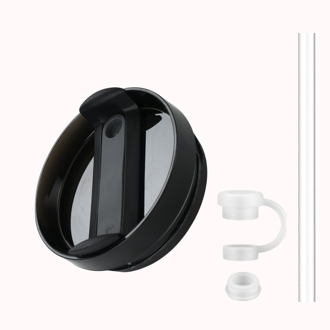 Mato London insulated tumbler lid and reusable straw accessory